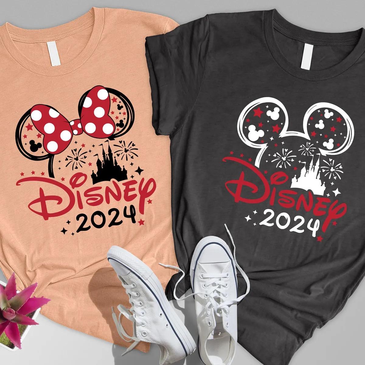 Custom Disneyworld 2024 Shirt Disneyland Family Vacation Tee 3 1