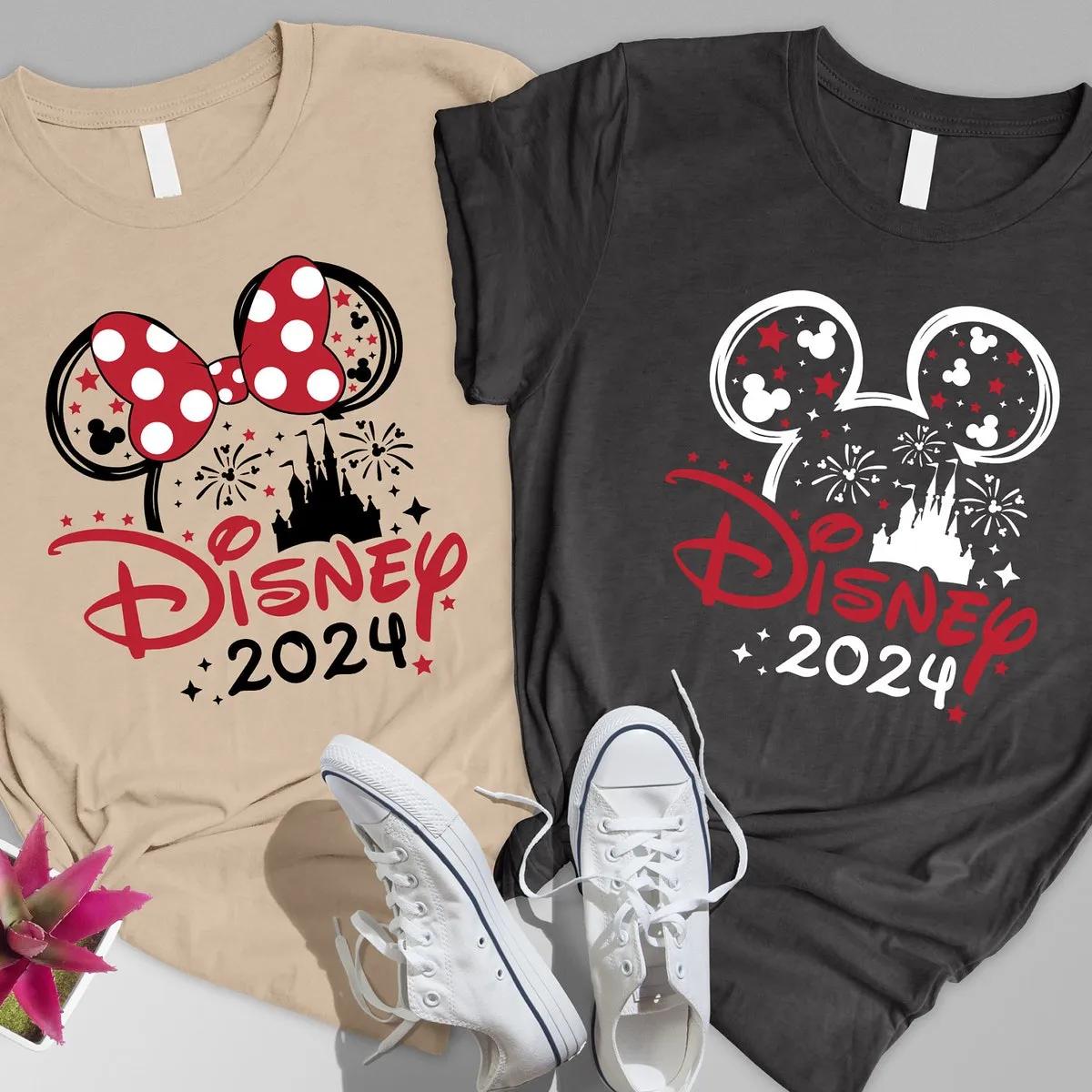 Custom Disneyworld 2024 Shirt Disneyland Family Vacation Tee 4 1