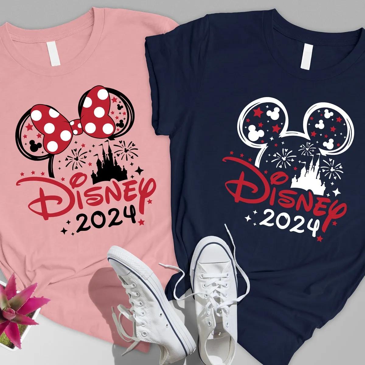 Custom Disneyworld 2024 Shirt Disneyland Family Vacation Tee 5 1