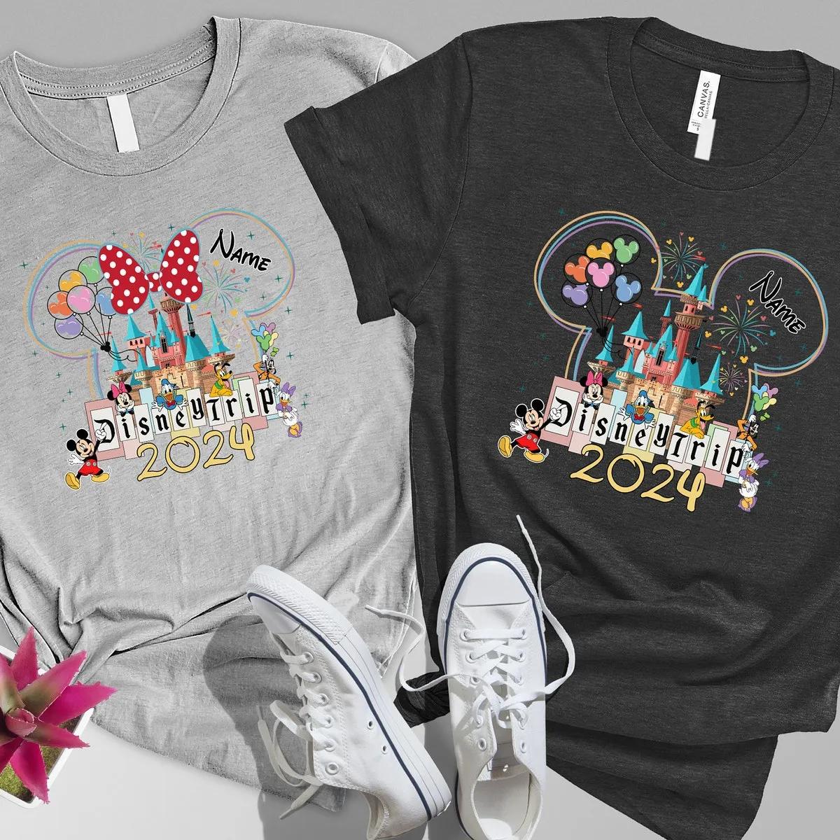 Custom Disneyworld Shirt Disneyland Family Vacation Tee 2 1