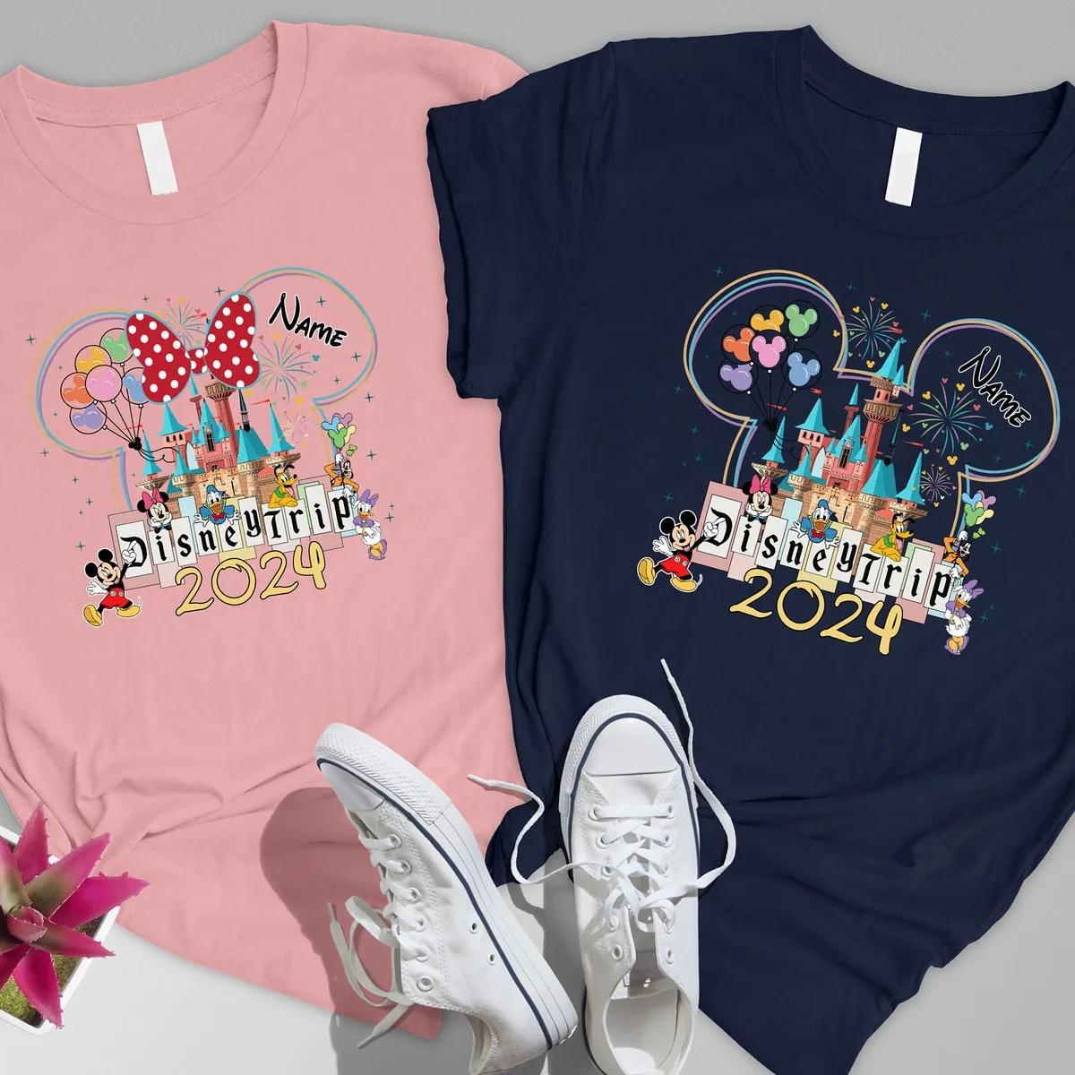 Custom Disneyworld Shirt Disneyland Family Vacation Tee 4 1