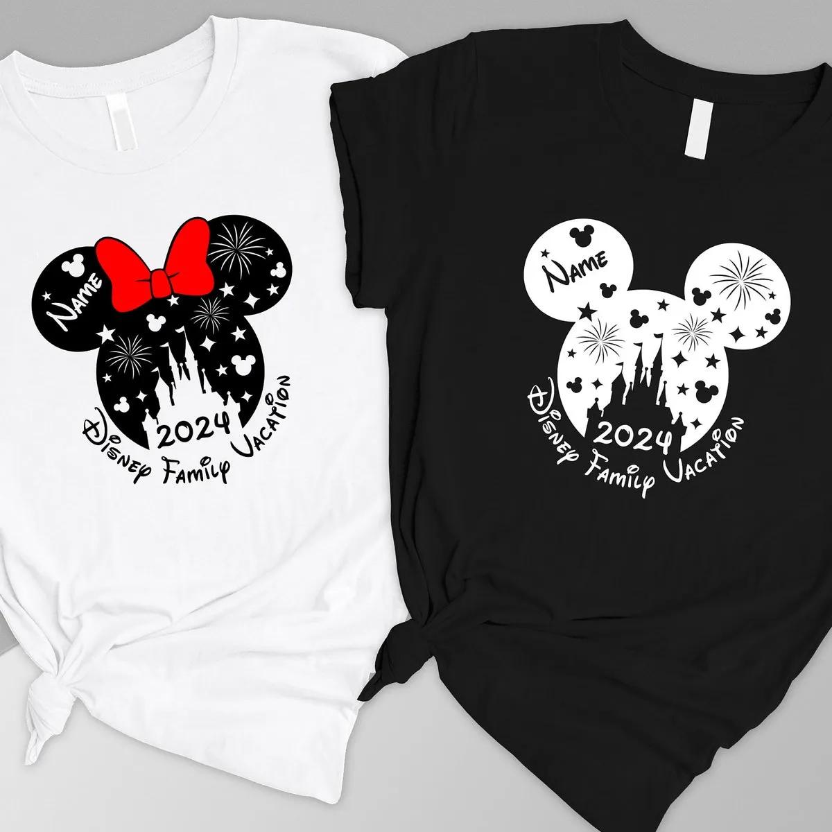 Custom Disneyworld Shirt Personalized Disneyland Matching Tee 1 1