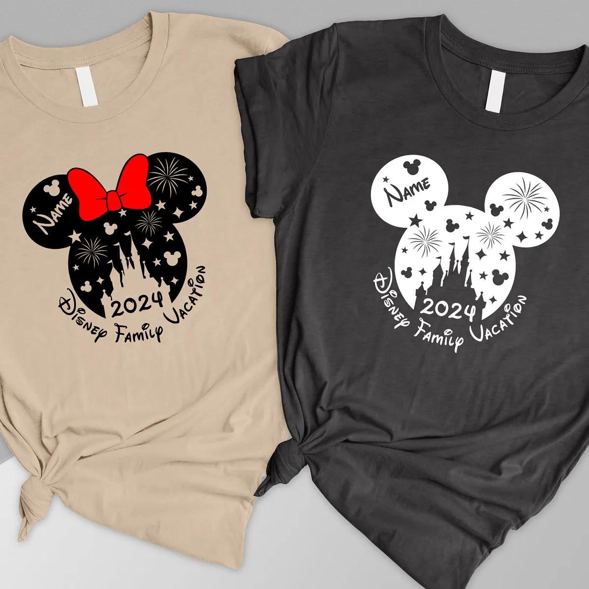 Custom Disneyworld Shirt Personalized Disneyland Matching Tee 4 1