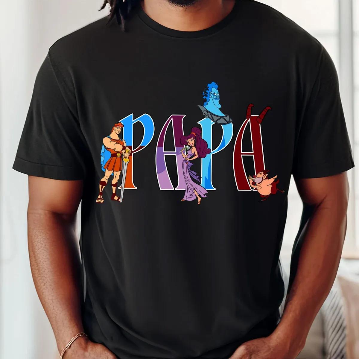 Custom Mama Papa Hercules Themed Shirt 2