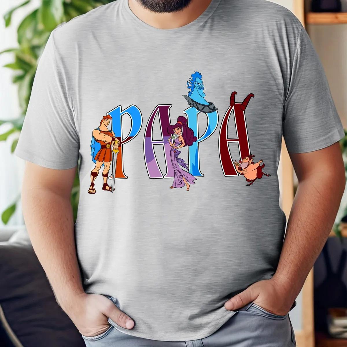 Custom Mama Papa Hercules Themed Shirt 4