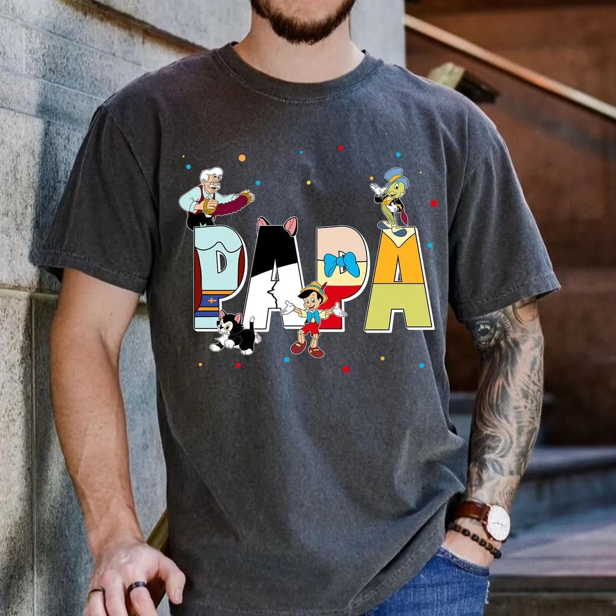 Custom Mama Papa Pinocchio Themed Shirt 5