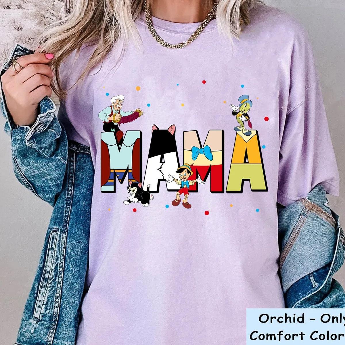 Custom Mama Papa Pinocchio Themed Shirt 6