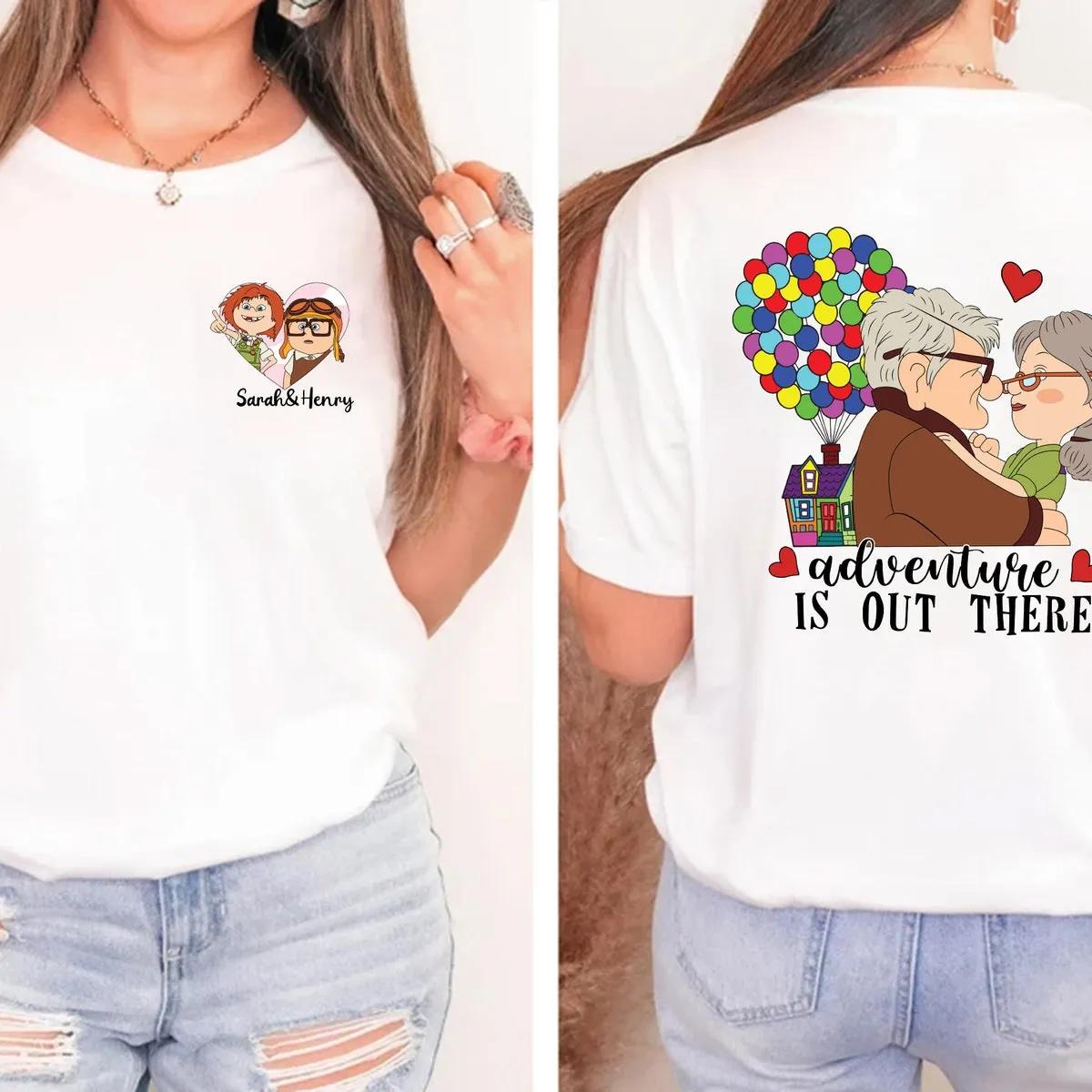 Custom Matching Couples Shirt Personalized His Her Tee 2 1