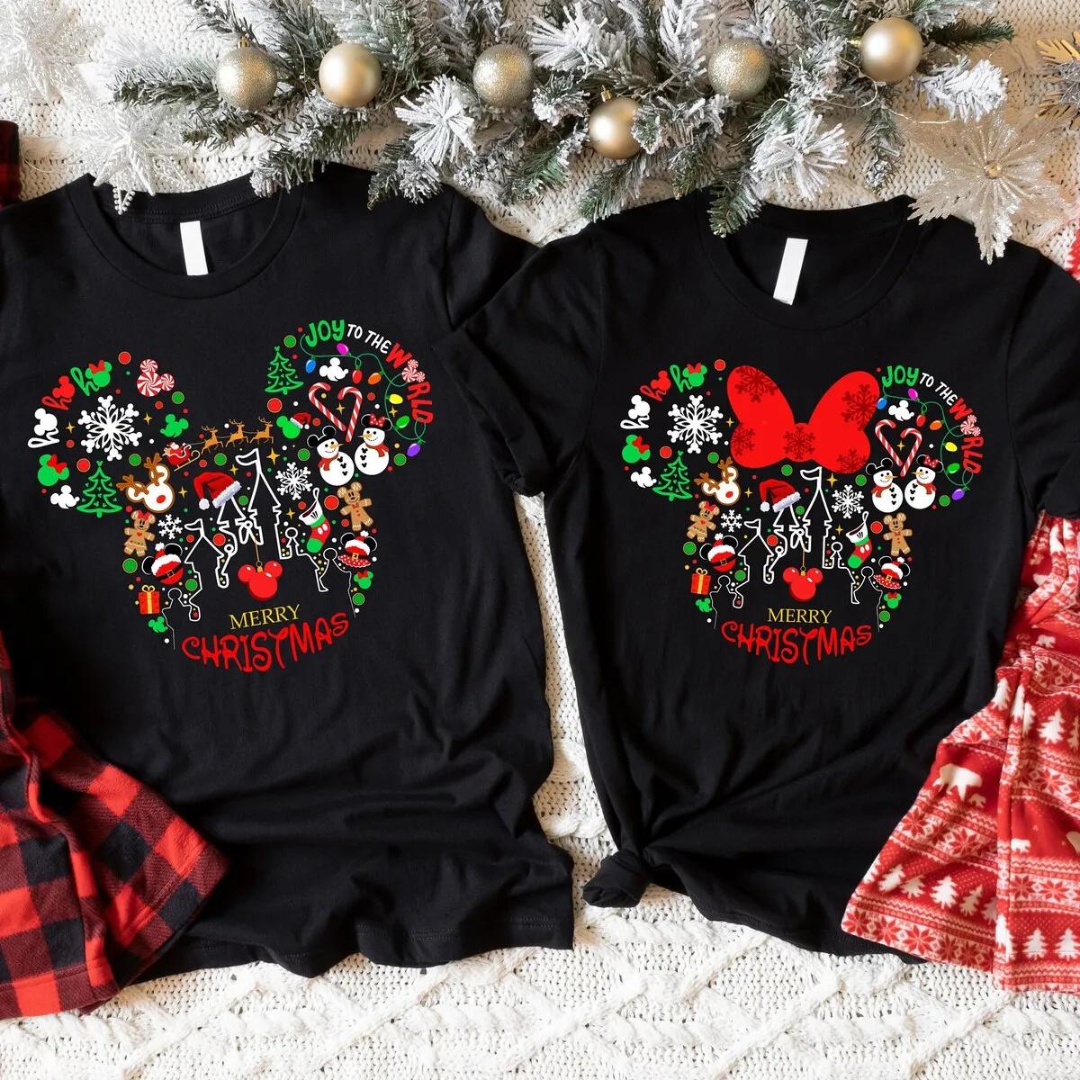 Custom Mickey Christmas Shirt 1 1