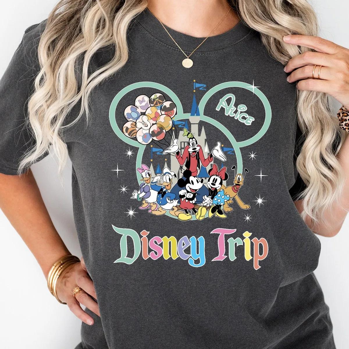 Custom Mickey Friends Shirt Disneyworld Vacation Tee 3 1