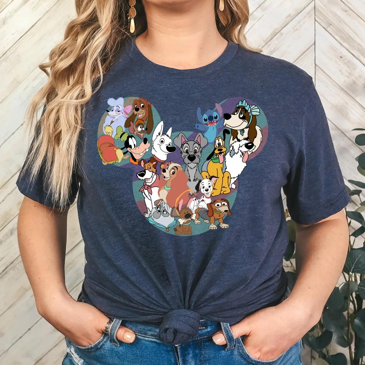 Custom Mickey Head Shirt Disney Family Tee 5 1