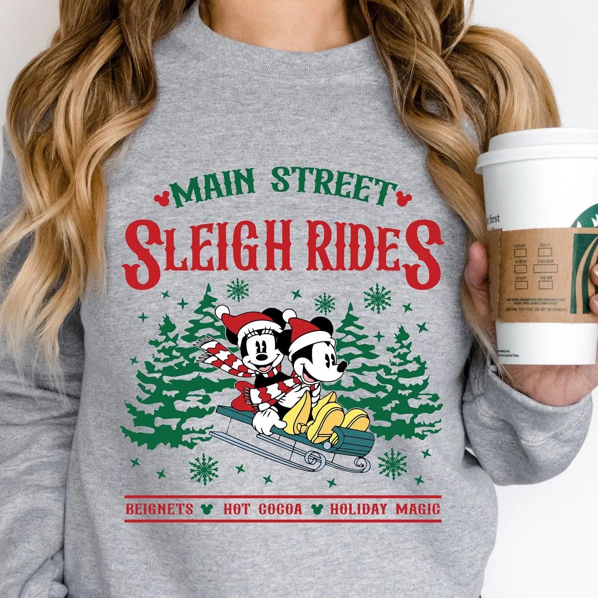 Custom Mickey Minnie Christmas Disney Shirt 3 1