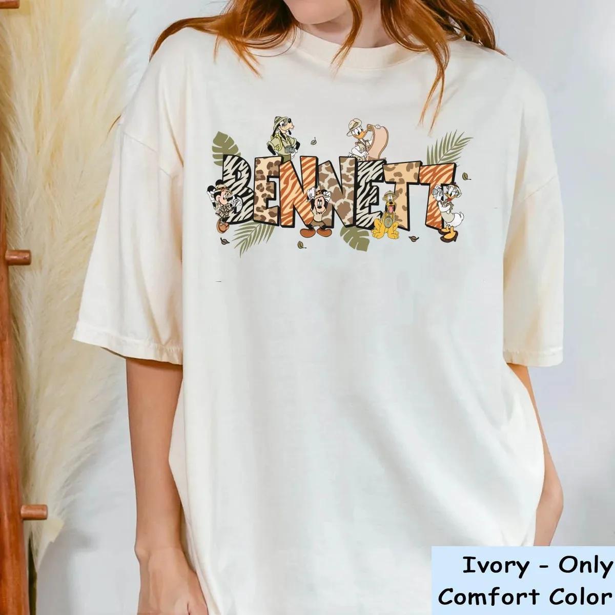 Custom Mommy Daddy Animal Kingdom Themed Shirt 4