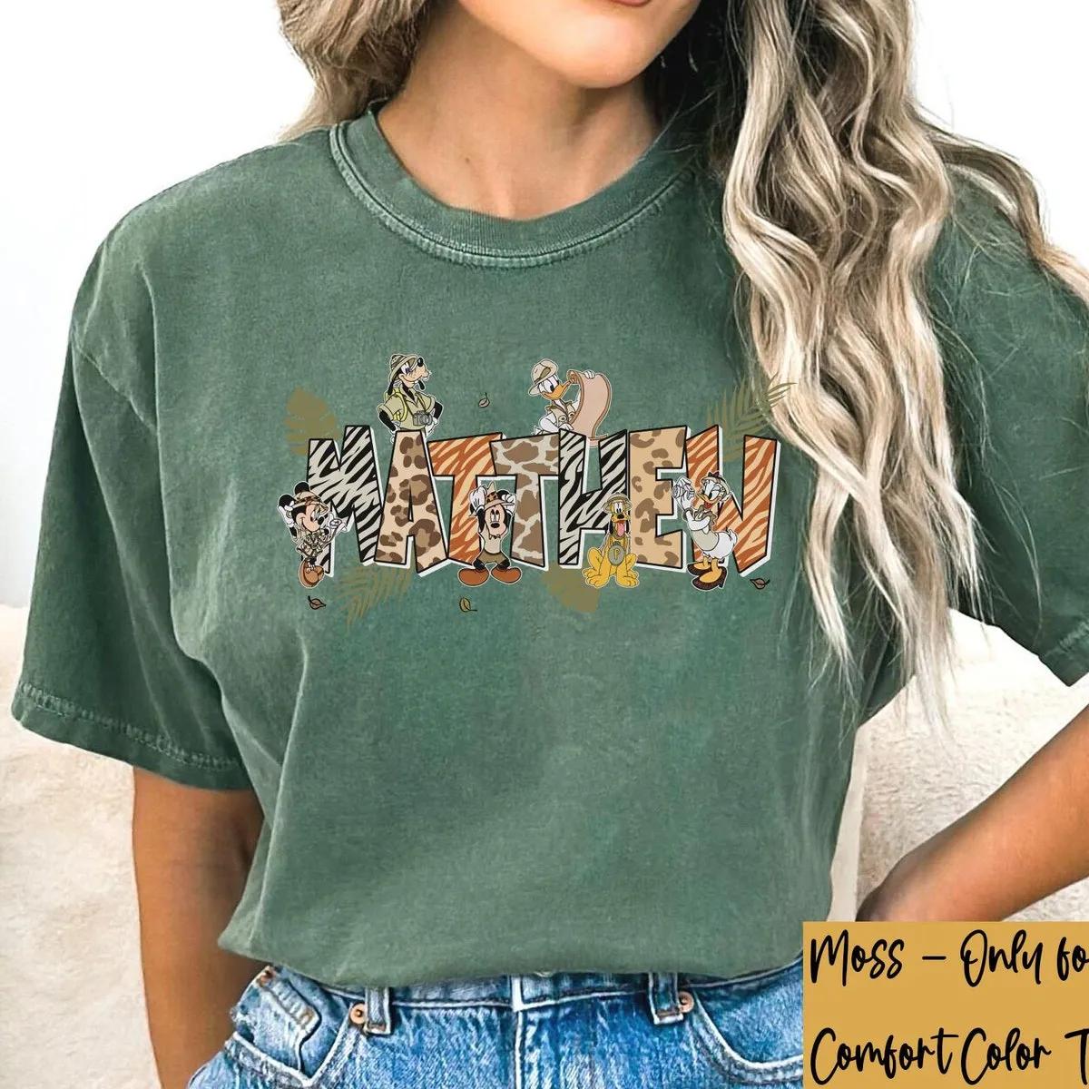 Custom Mommy Daddy Animal Kingdom Themed Shirt 6