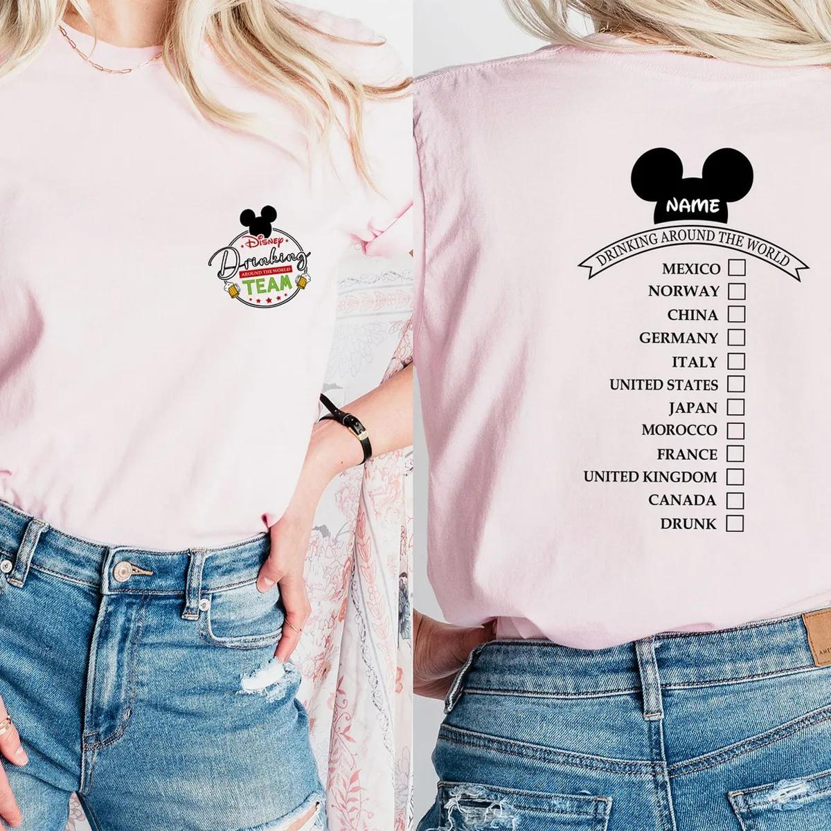 Custom Name Disney Shirt Disneyworld Vacation Tee 2 1