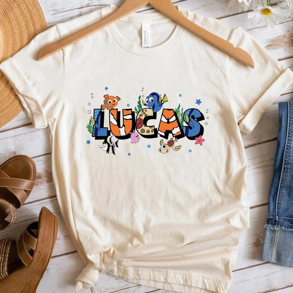 Custom Name Finding Nemo Disney Shirt 1 1