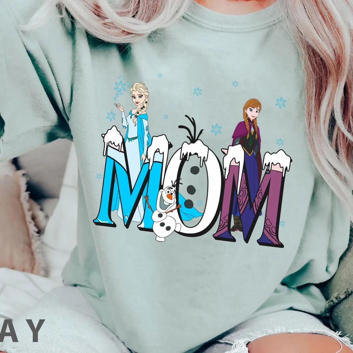 Custom Name Frozen Characters Disney Shirt 3 1