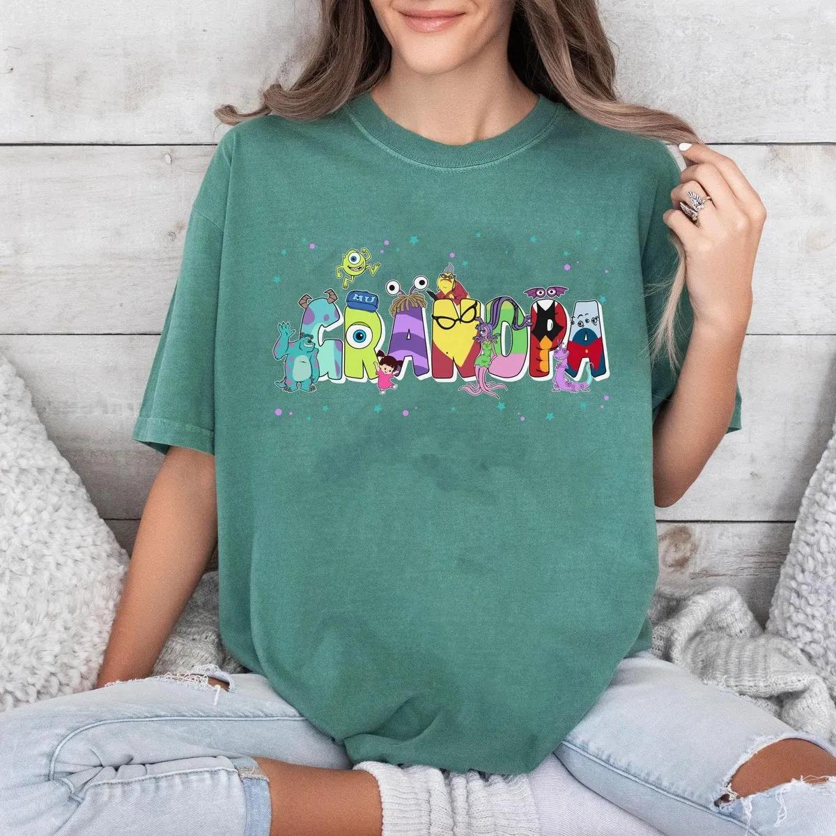 Custom Name Grandpa Monster Inc Shirt 6