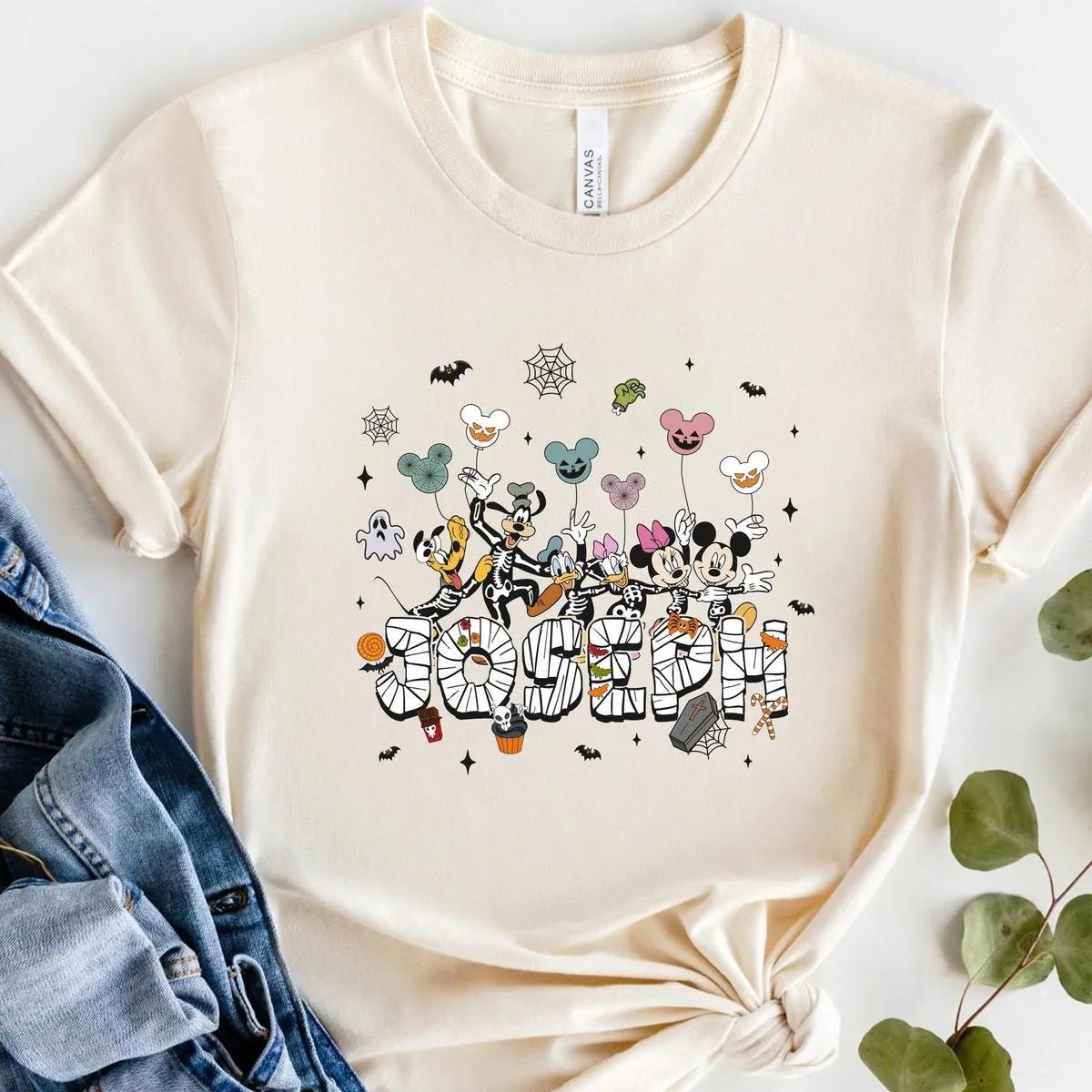 Custom Name Halloween Mummy Disney Shirt 3 1