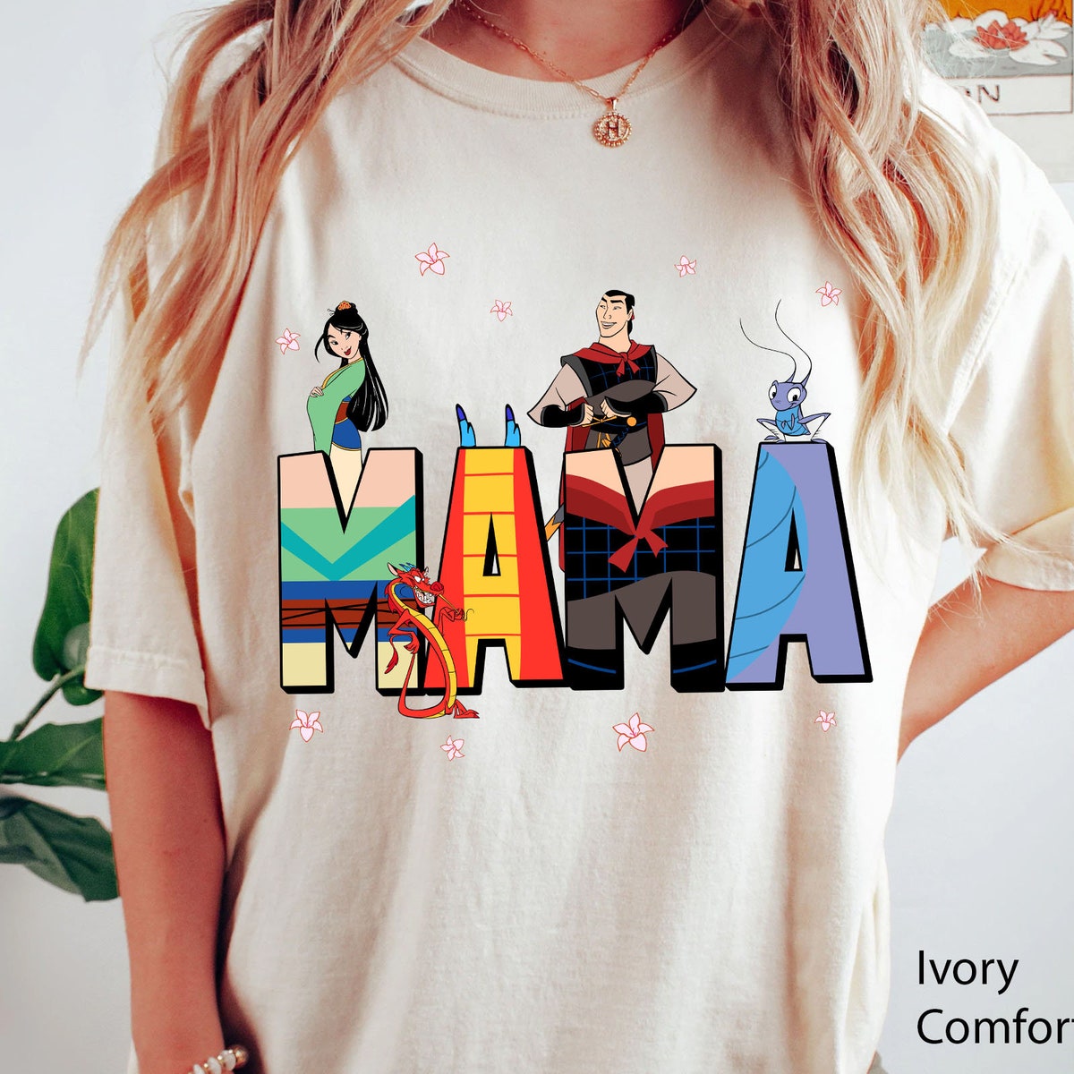 Custom Name Mama Mulan Themed Disney Shirt 2 1