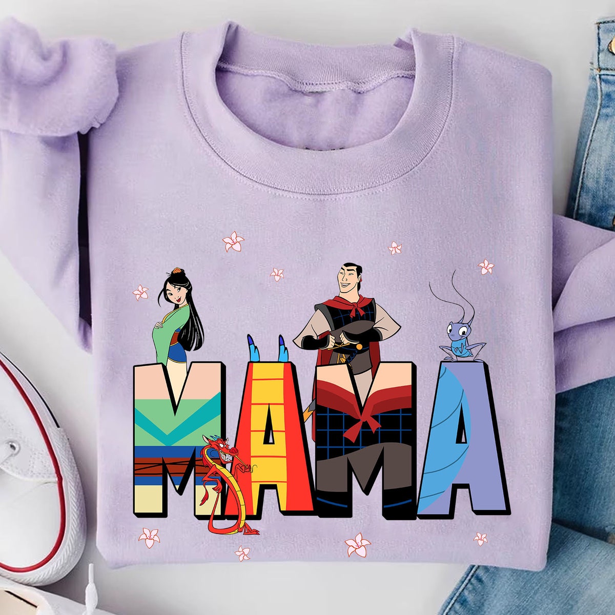 Custom Name Mama Mulan Themed Disney Shirt 3 1