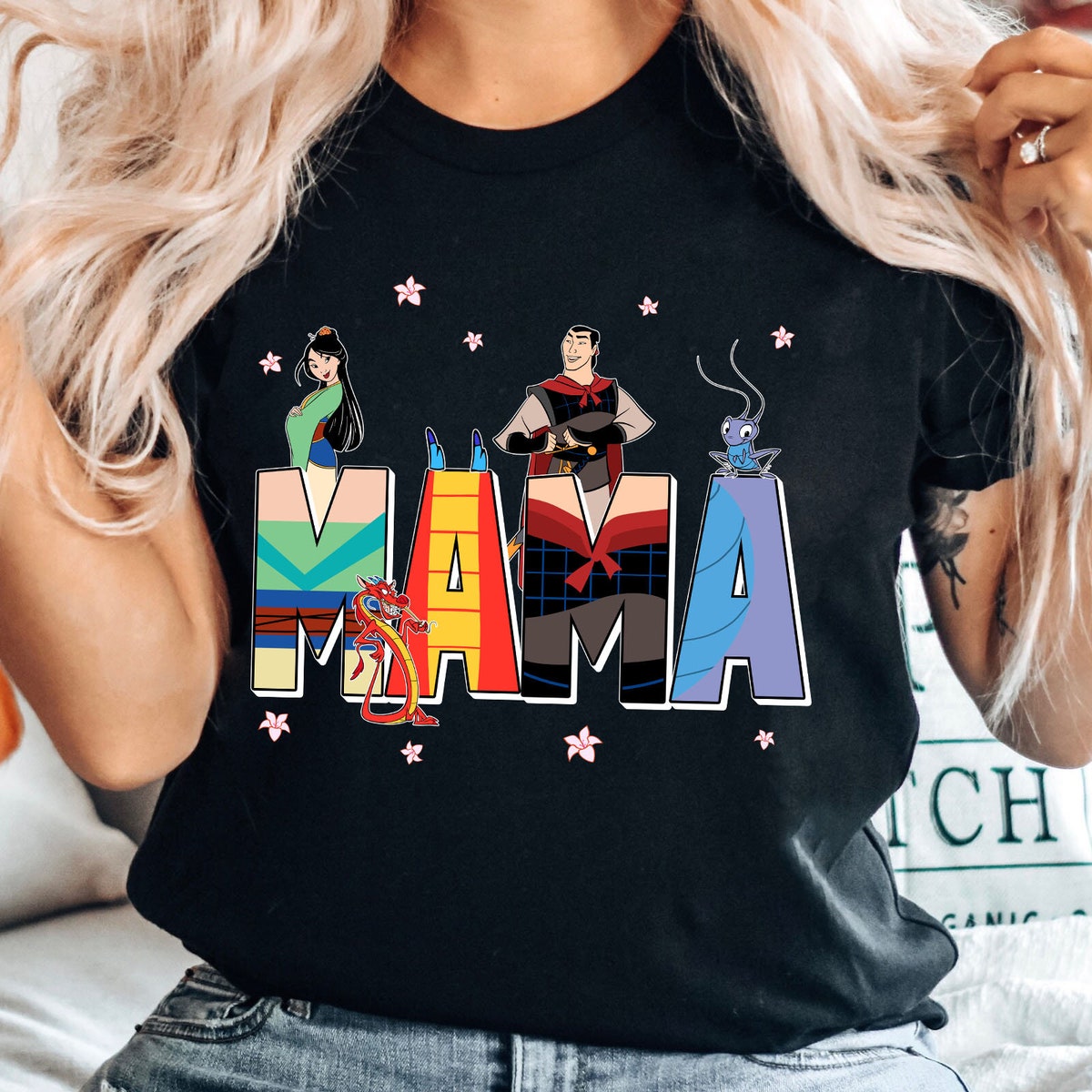 Custom Name Mama Mulan Themed Disney Shirt 5 1