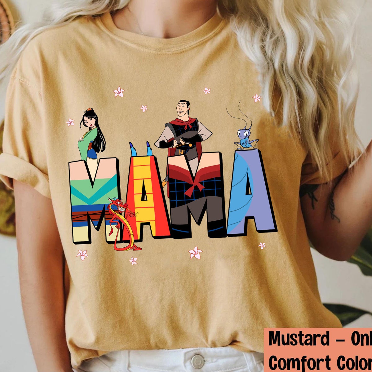 Custom Name Mama Mulan Themed Disney Shirt 6 1