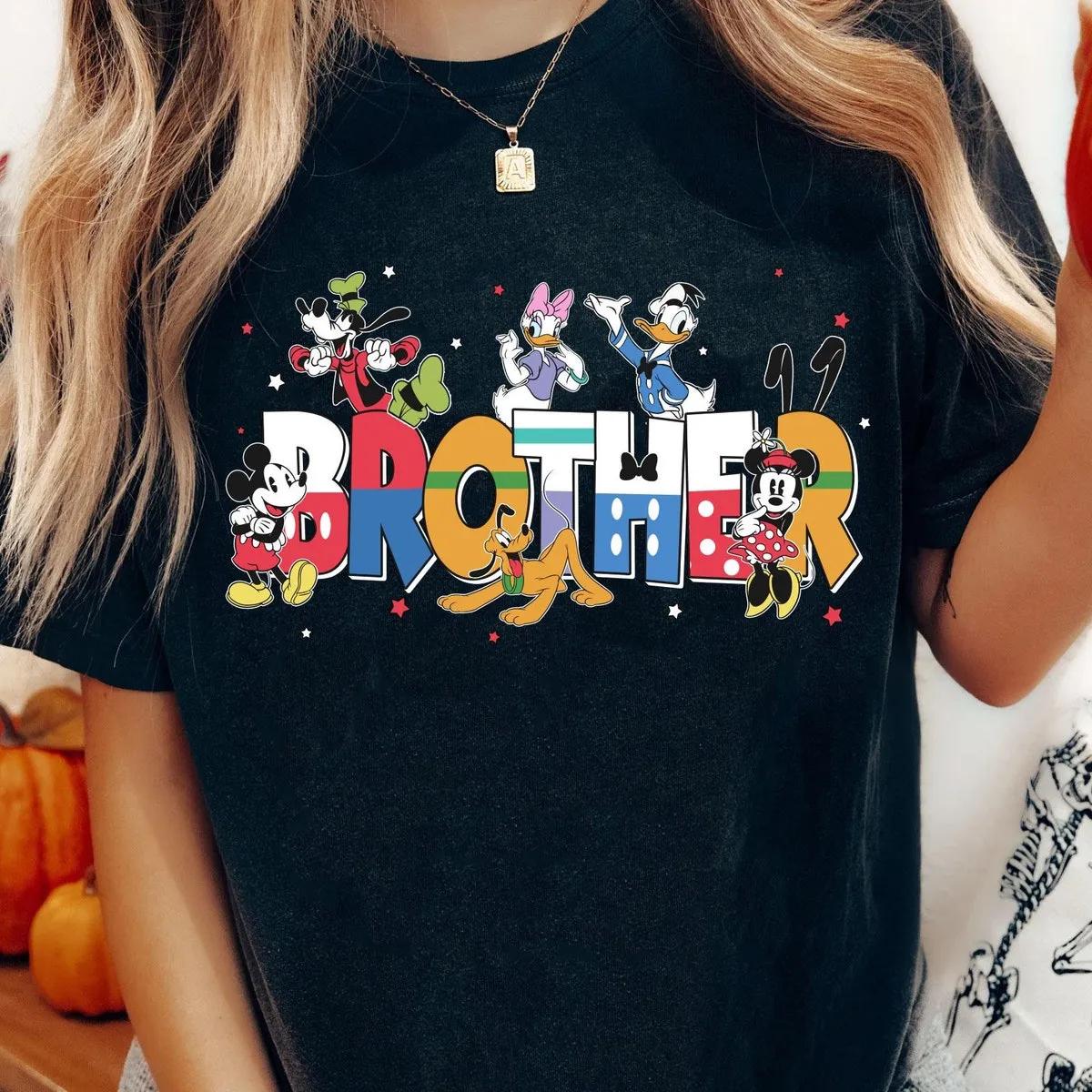 Custom Name Mickey And Friends Shirt 1