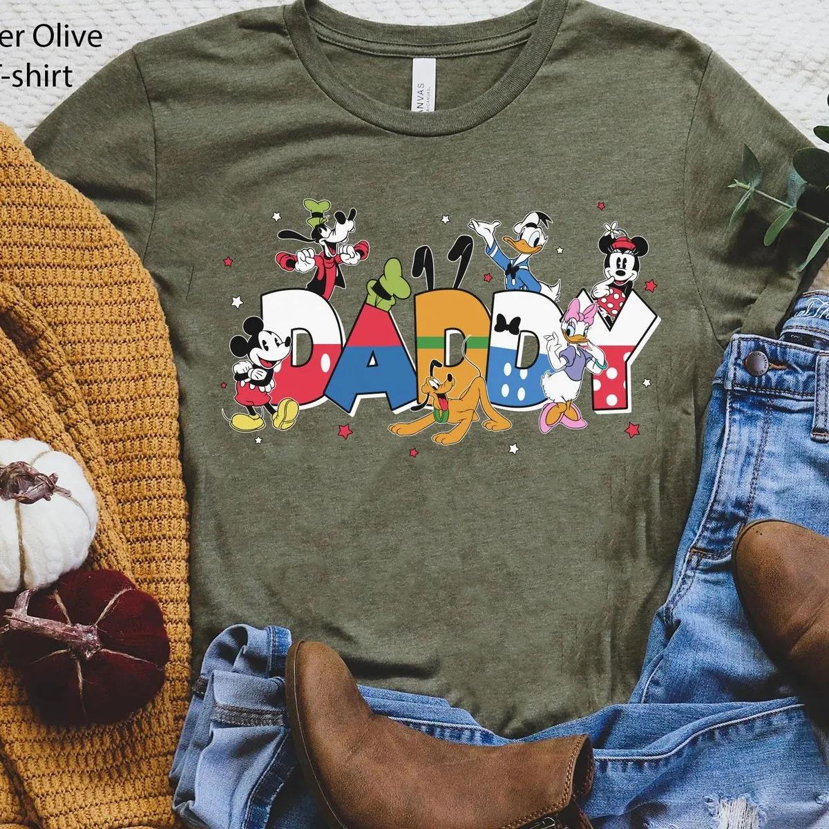 Custom Name Mickey And Friends Shirt 5