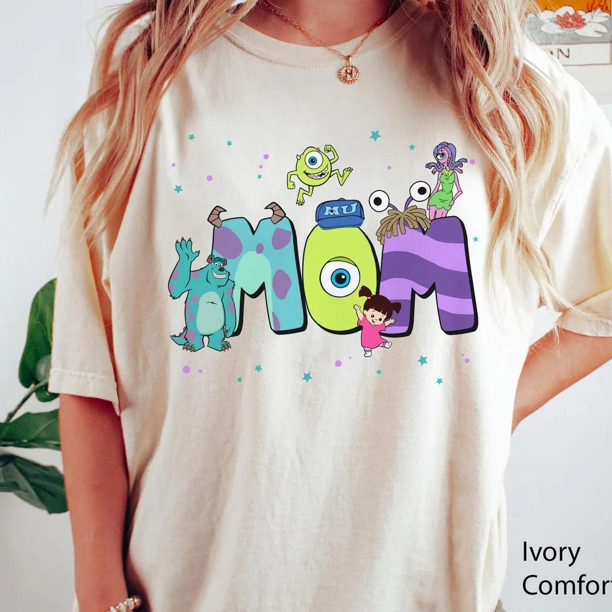 Custom Name Mom Monster Inc Themed Shirt 2