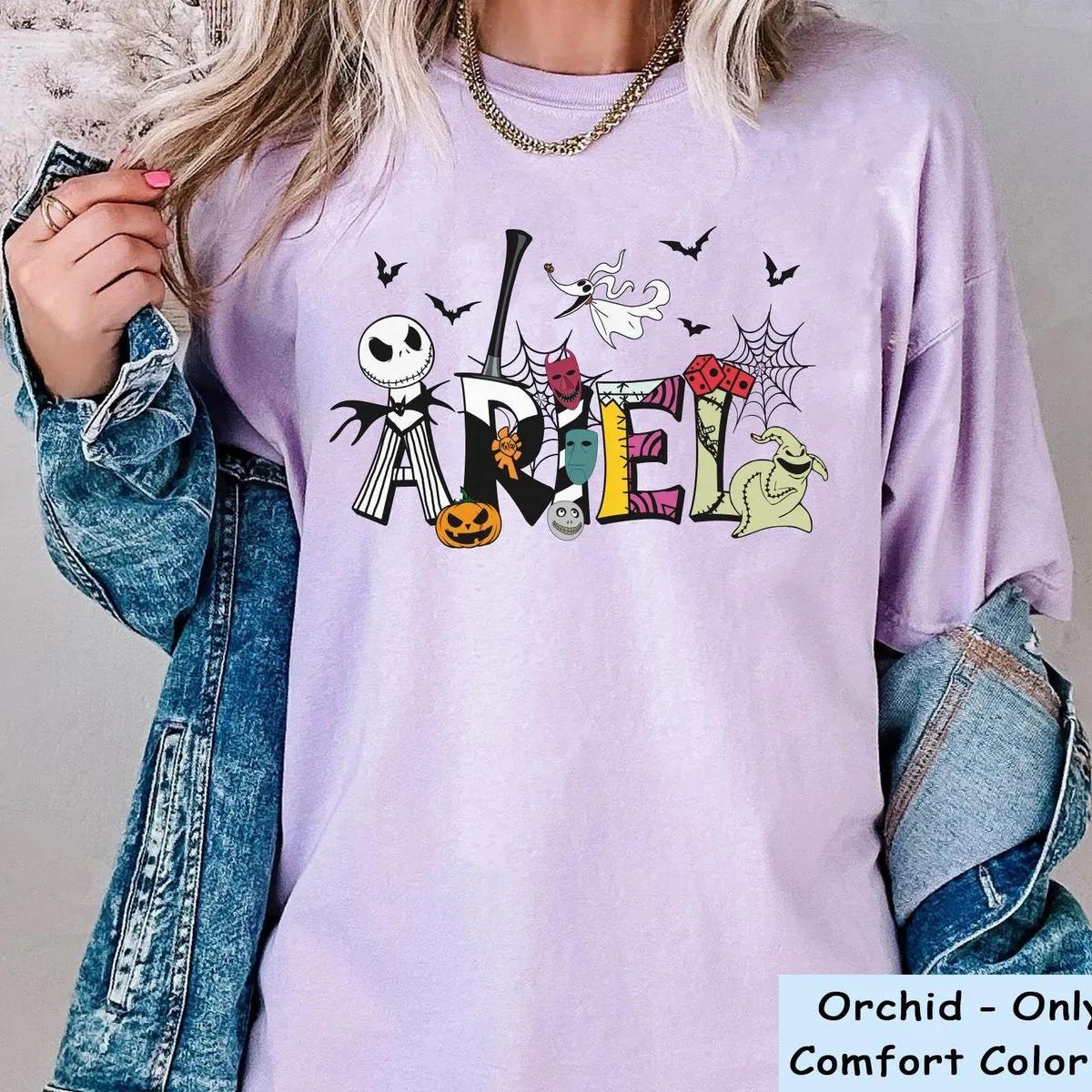 Custom Name Nightmare Before Christmas Disney Shirt 2 1