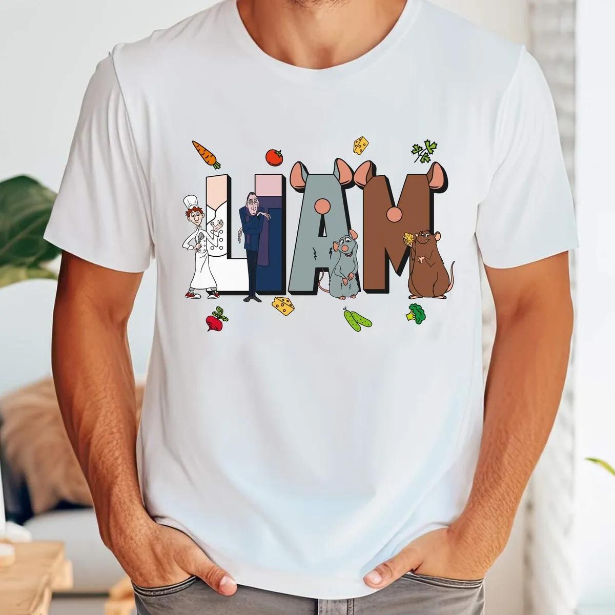 Custom Name Ratatouille Shirt 2