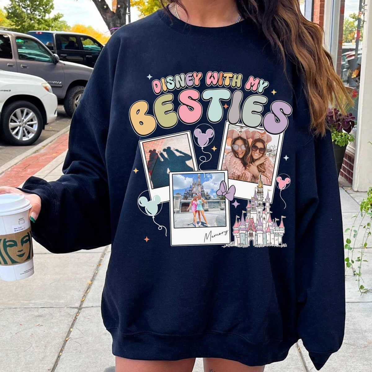 Custom Photo Disney With My Bestie Shirt 1 1