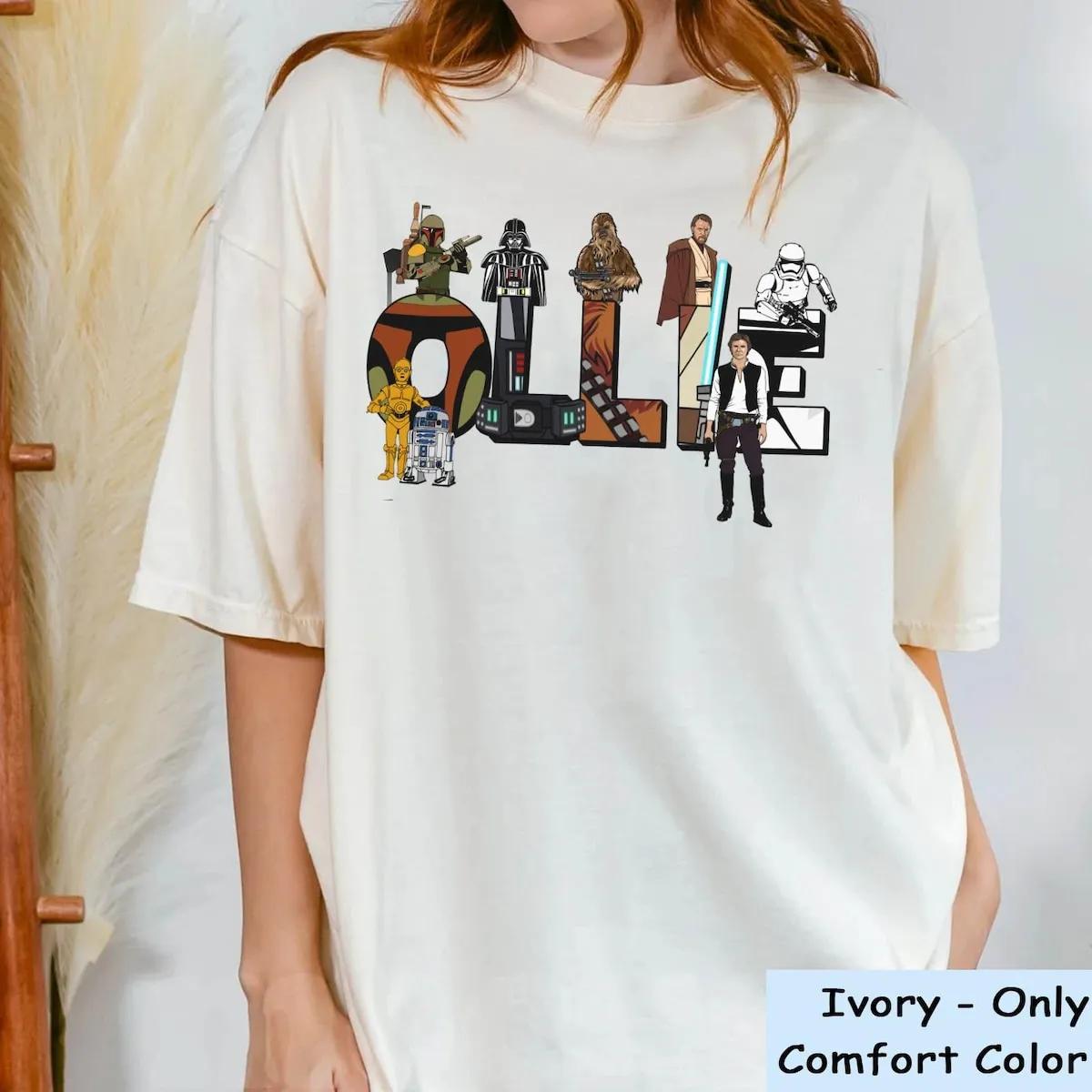 Custom Star Wars Mom Dad Family Matching Shirt 6