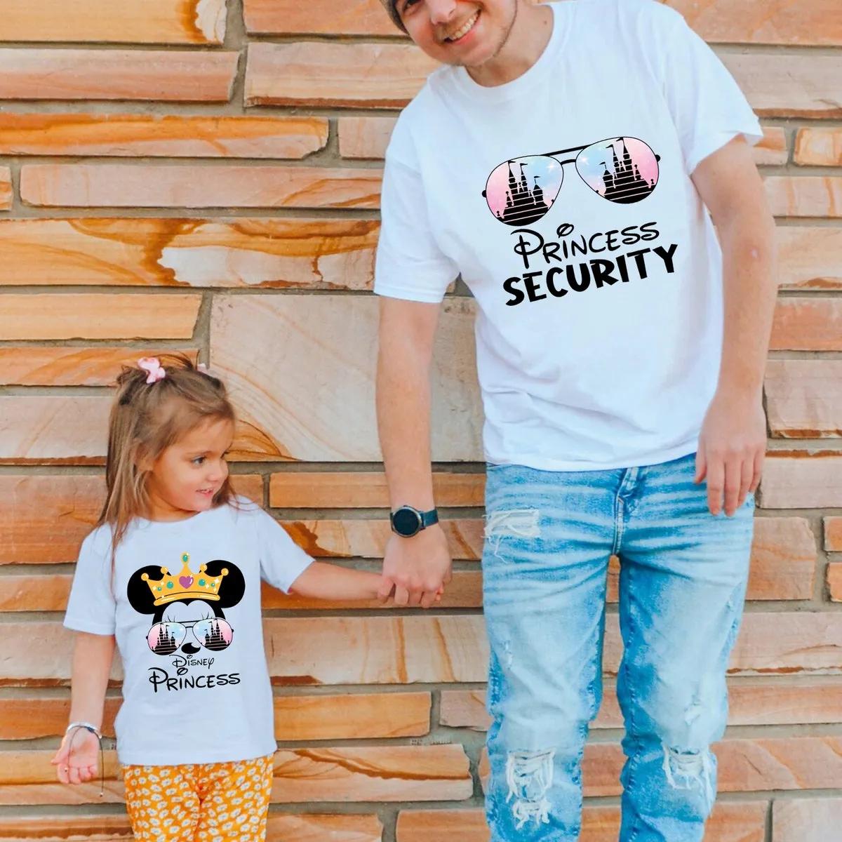 Dad Disney Shirt Birthday Girl Tee 4 3