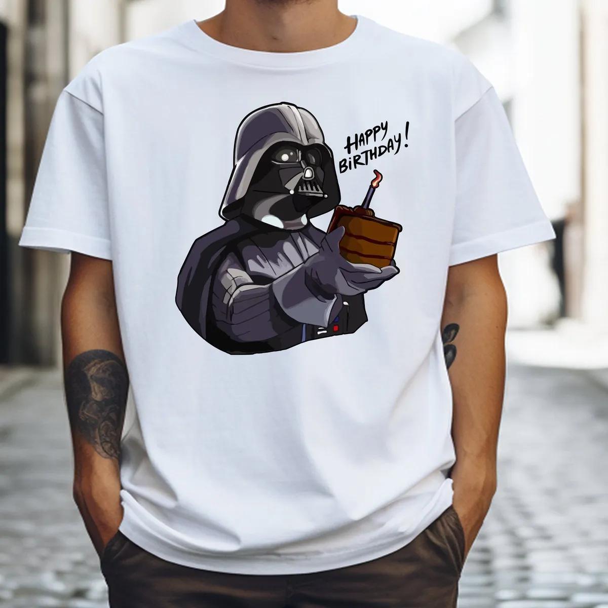 Darth Vader Birthday Shirt Star Wars Happy Birthday Tee 2 1