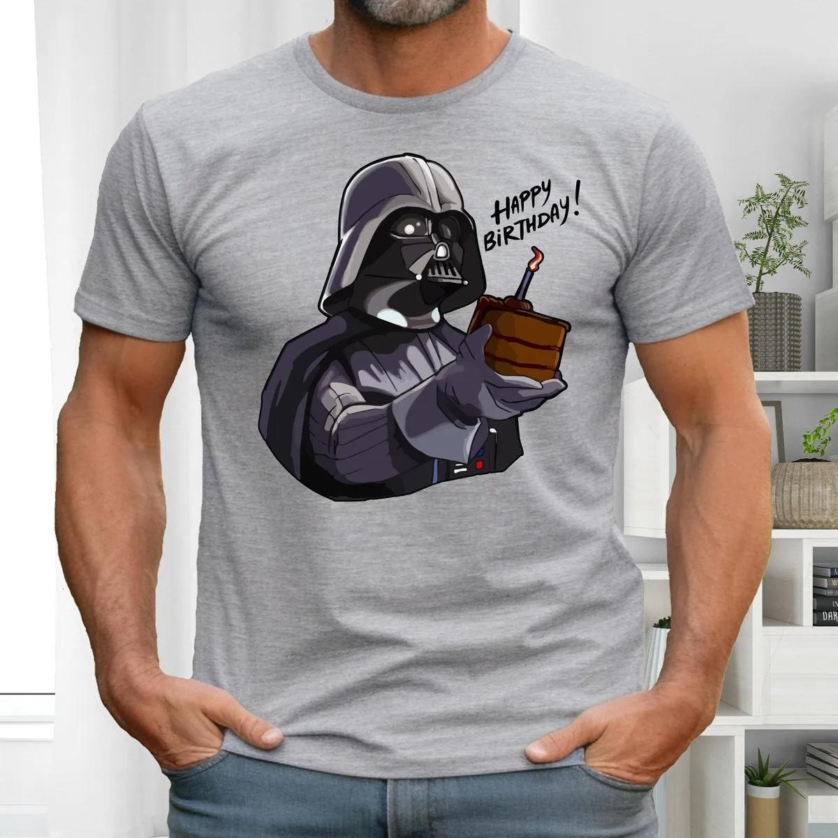 Darth Vader Birthday Shirt Star Wars Happy Birthday Tee 3 1