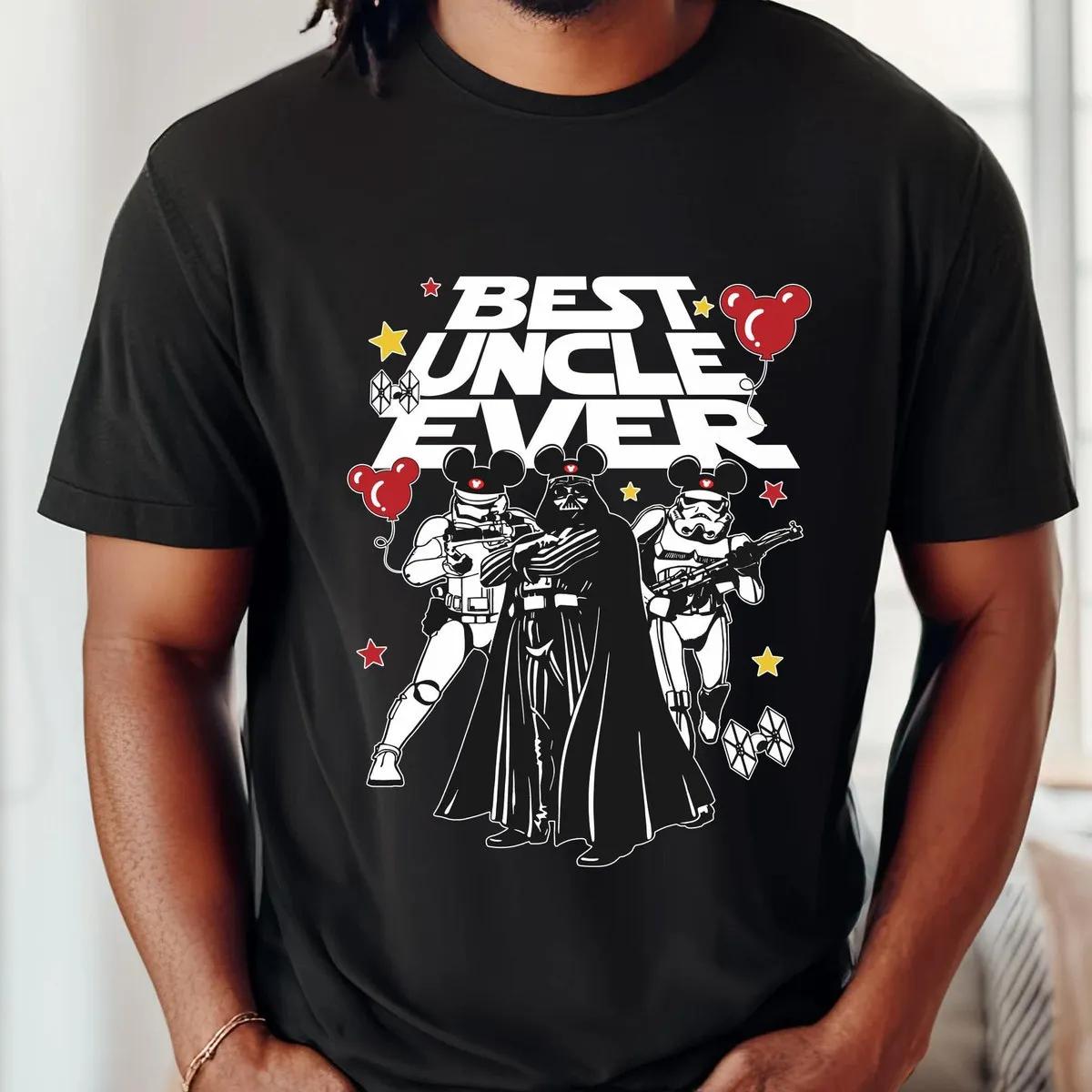 Darth Vader Stormtrooper Best Uncle Ever Shirt 1