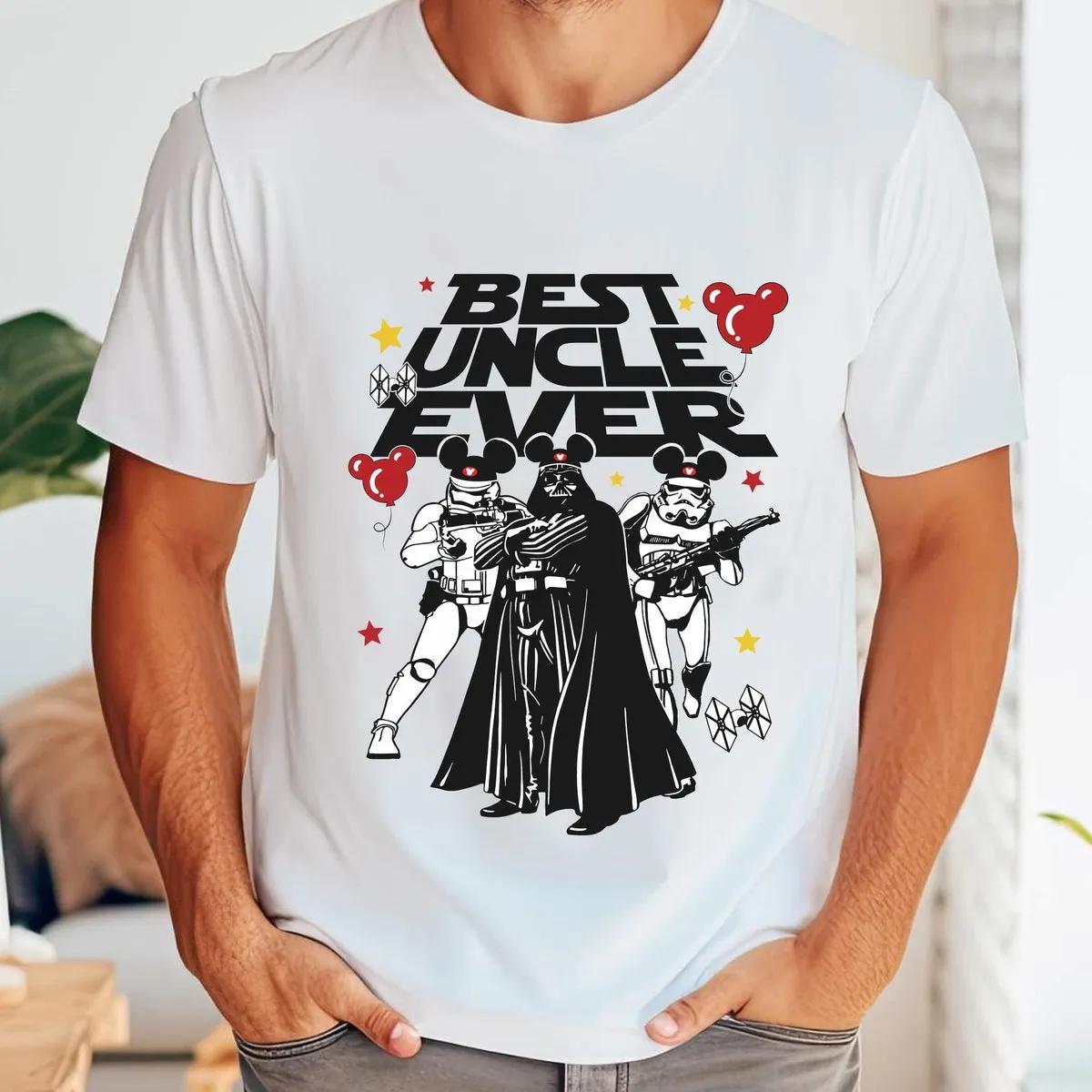 Darth Vader Stormtrooper Best Uncle Ever Shirt 4