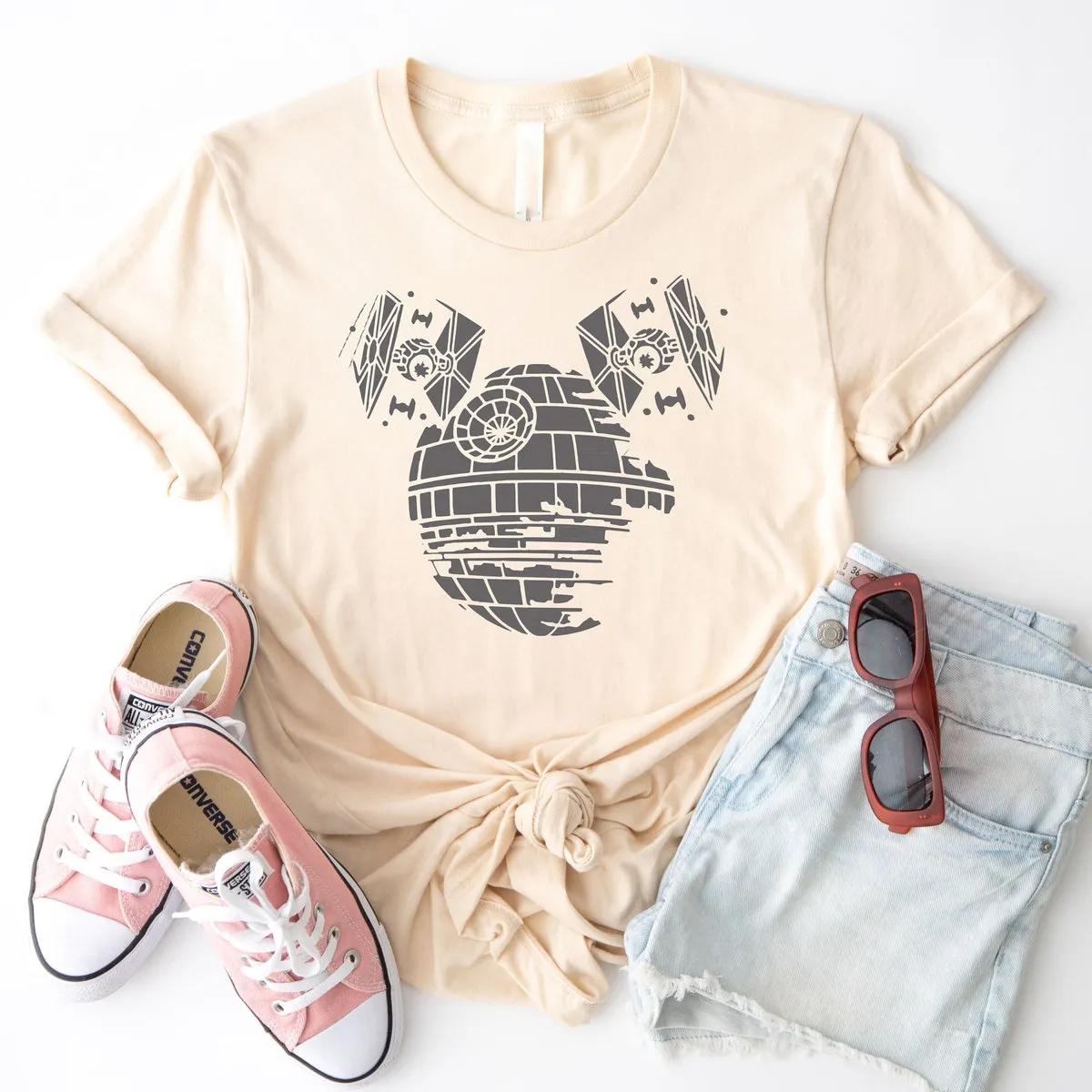 Death Star Shirt Mickey Ears Death Star Tee 2 3