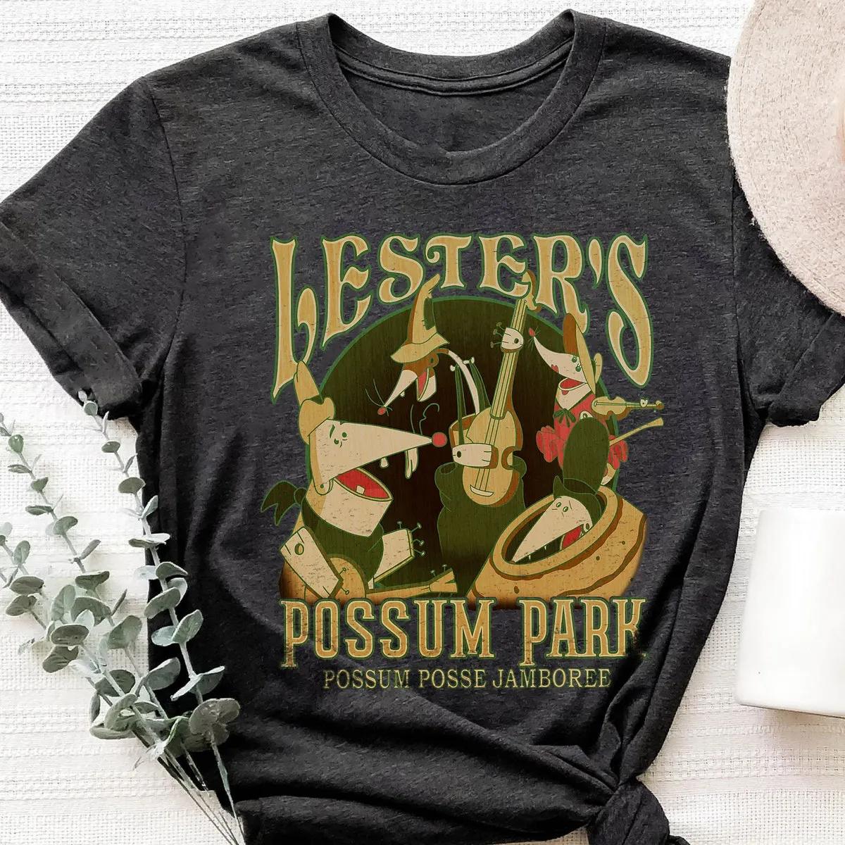 Disney A Goofy Movie Lesters Possum Park Shirt 4 3