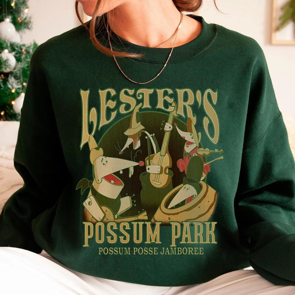 Disney A Goofy Movie Lesters Possum Park Shirt 5 3