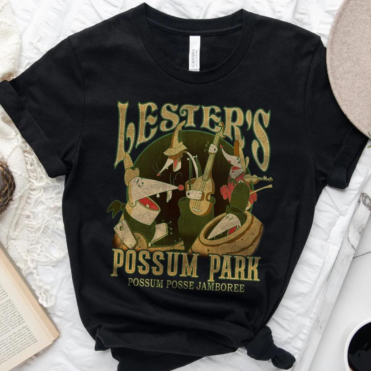 Disney A Goofy Movie Lesters Possum Park Shirt 6 3