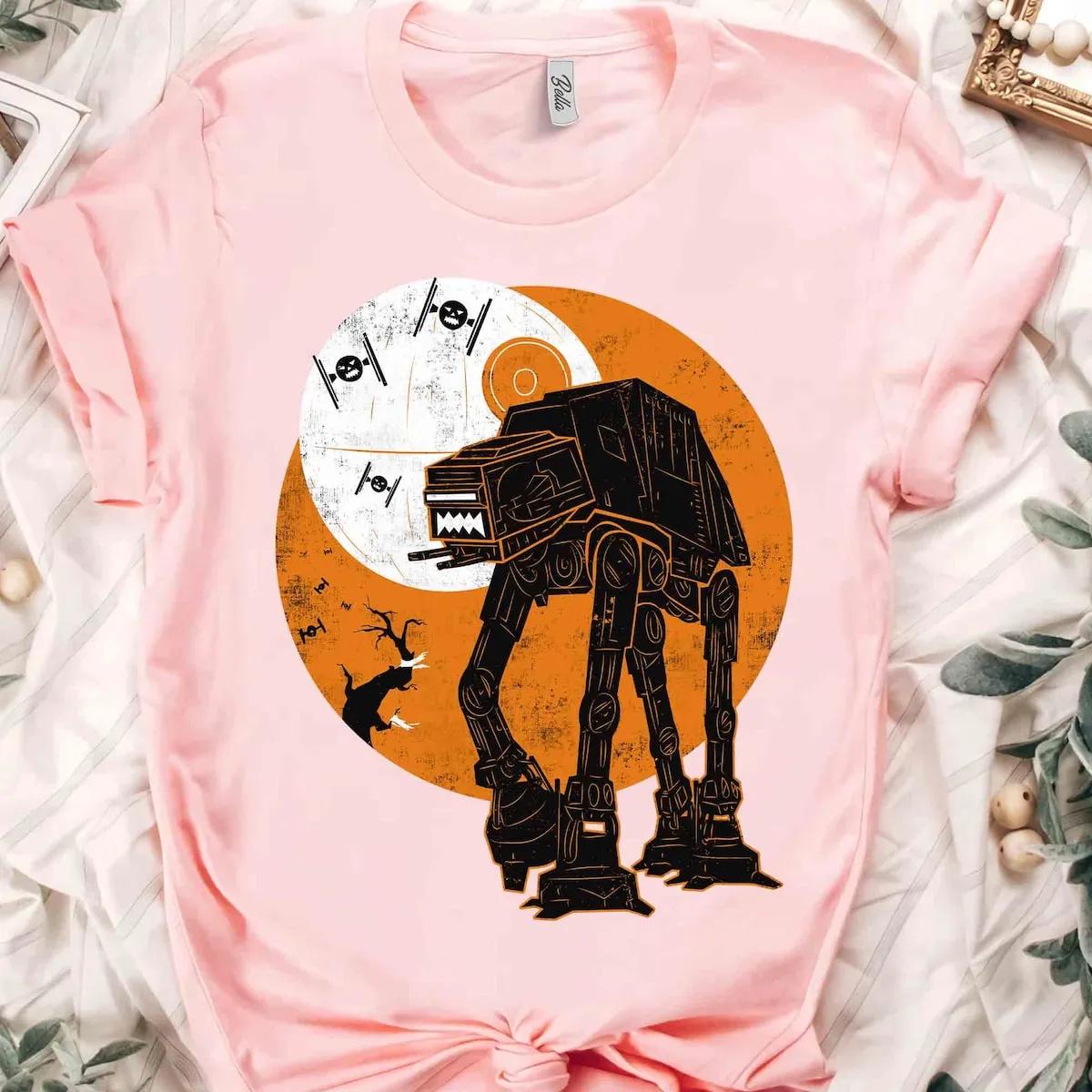 Disney AT AT Walker Death Star Halloween Shirt 2