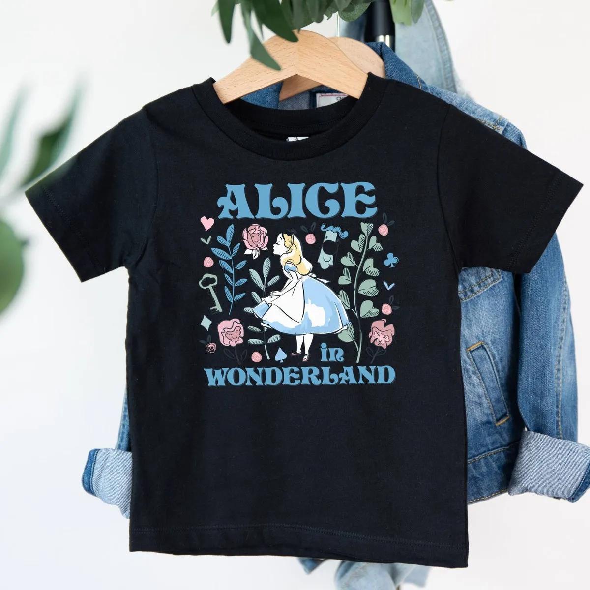 Disney Alice Princess Shirt Retro Birthday Girl 1 3