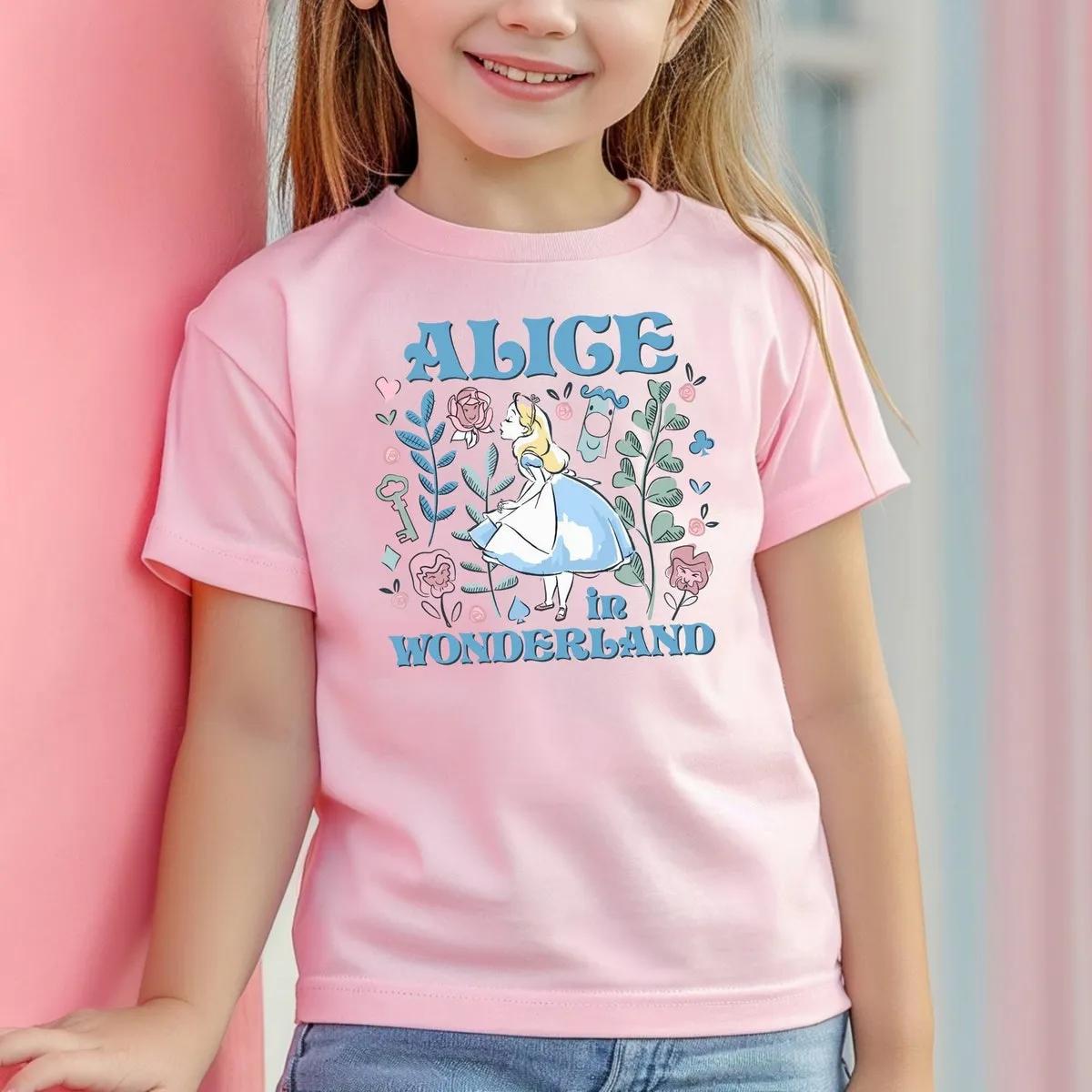 Disney Alice Princess Shirt Retro Birthday Girl 3 3