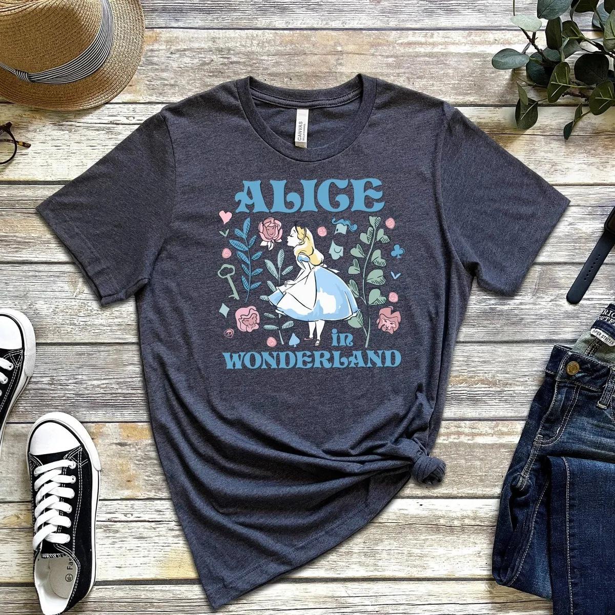 Disney Alice Princess Shirt Retro Birthday Girl 4 3