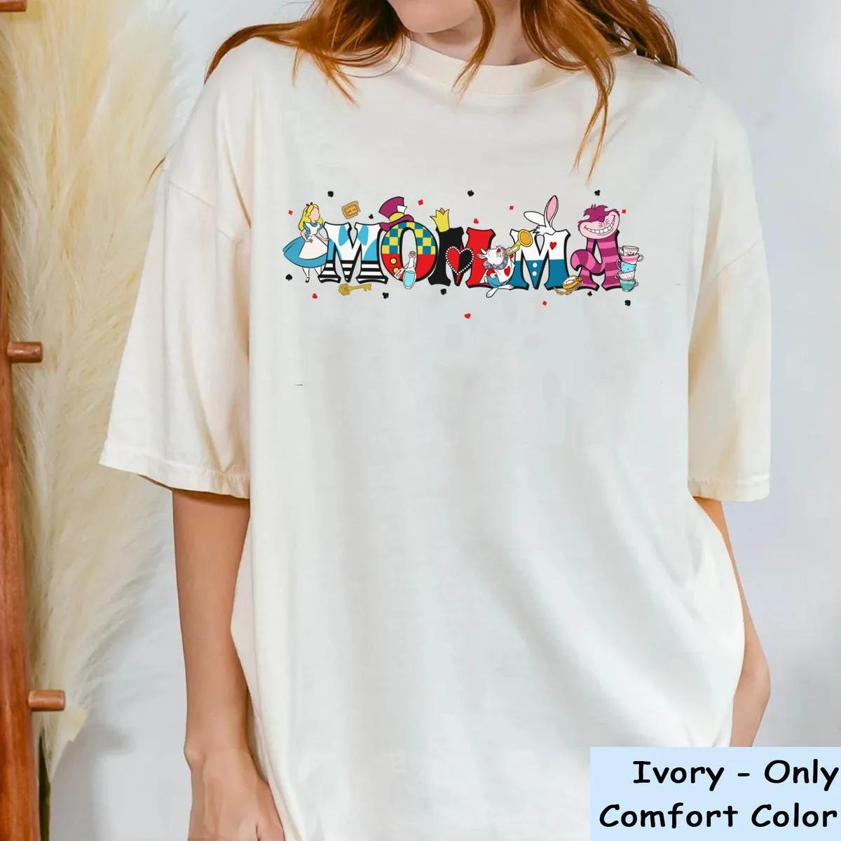 Disney Alice in Wonderland Custom Name Shirt 2 1