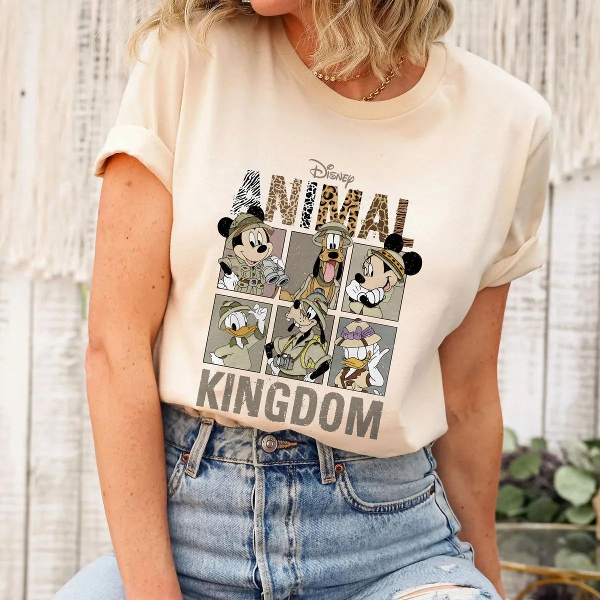 Disney Animal Kingdom Mickey And Friends Matching Shirt 2 3