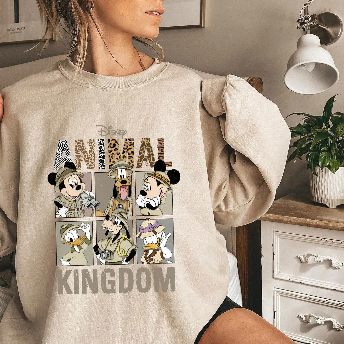 Disney Animal Kingdom Mickey And Friends Matching Shirt 4 3